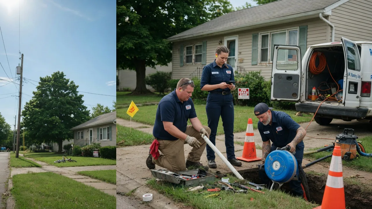Sewer Line Repair in Cougar, WA near me